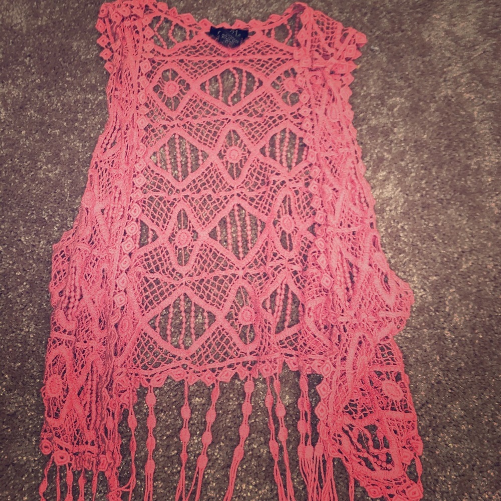 Cardigan tank